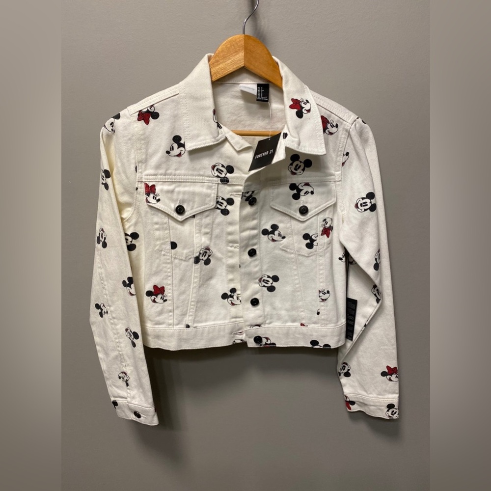 Disney x Forever 21 Mickey and Minnie Jacket
